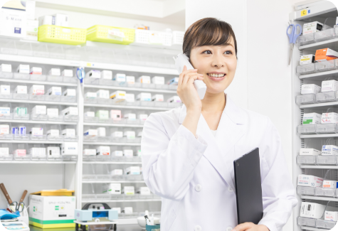 薬局からお電話でご連絡